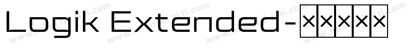 Logik Extended字体转换